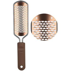 Voetvijl, professionele pedicure, roestvrijstalen afneembare voetschrobber, eeltverwijderaar voor voeten, voetschraper likdoorns, eeltverwijderaars, harde huidverwijderaars, pedicure rasp voor natte