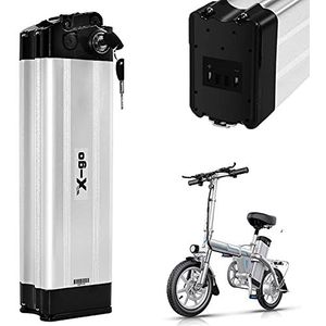 X-go E-bike Pedelec Battery 36V 10Ah 10.4Ah 360WH Lithium accu, voor 100 W, 200 W, 250 W, 350 W motoren, voor MiFa Rex Prophete Aldi Bike, geschikt voor Phylion/XH370-10J, Zhenlong/ZL1010-F (36 V, 102