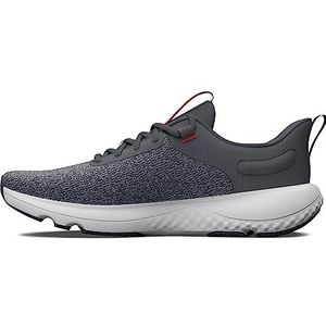 Under Armour Heren UA Charged Revitalize, 100 Pitch Grijs Pitch Grijs Rood, 40.5 EU