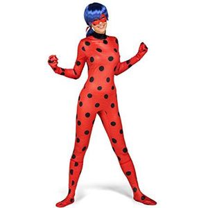 My Other Me Yiija Fast Fun Viving kostuum 231163 Ladybug kostuum voor volwassenen, maat M-L