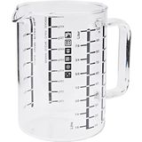 Bohemia Cristal 093 006 029 Simax maatbeker met handvat ca. 1,0 ltr. van hittebestendig borosilicaatglas