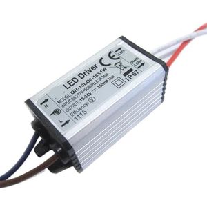 GWTWZHWGQ 5 stks 6-10x1W 10W DC15-34V 280mA 300mA High Power LED Waterdichte Driver IP67 Constante Stroom Aluminium LED Voeding