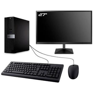 DELL PC Optiplex 7040 SFF Display 27 inch Intel G4400 RAM 16 GB SSD 240 GB W11 WiFi (gereviseerd)