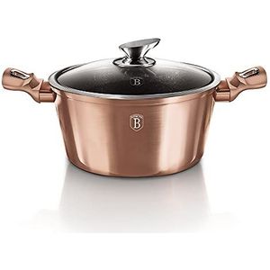 BerlingerHaus Pan Ø 24cm Metallic Line Rose Gold Edition - Goud