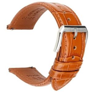 Quick Release lederen horlogebanden Horlogeaccessoires geschikt for SEIKO geschikt for Samsung geschikt for Galaxy horlogeband Active2/3 horlogeband (Color : Light Brown S-01, Size : 24mm)