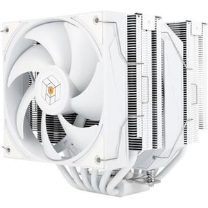 Thermalright Royal Pretor 130 White CPU-ventilator TL-H12W-X28 en TL-HD13W-X28 compatibel met Intel LGA115X/1200/2011/1700/1851; AM4/AM5