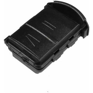 NEGRO Vervangende afstandsbediening sleutelbehuizing geschikt for Opel Vauxhall Agila Combo Corsa Meriva Tigra Reparatieset Microschakelaar autosleutel beschermer