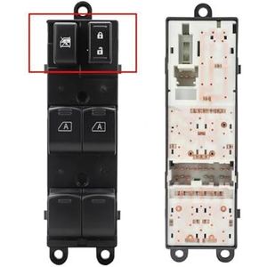 Raambedieningsschakelaar Voor Nissan Voor Titan Voor Armada Enkelvoudig Slot Dubbele Auto Raamheffer Bedieningsschakelaar(Double Lock)