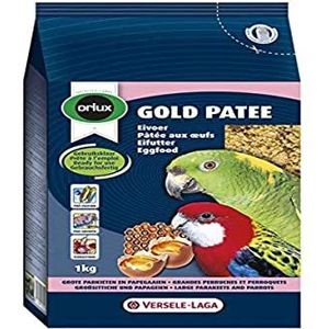 Orlux gold patee eivoer grote parkiet/papegaai 1 KG
