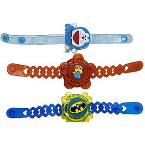 KRISHA KRAFTS Cartoon karakters Led Band Rakhi Kids broer en zus (combo van 3 stuks), draad