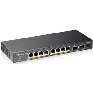 Zyxel GS1100-10HP Unmanaged Gigabit Ethernet (10/100/1000) Power over Ethernet (PoE) 1U Zwart