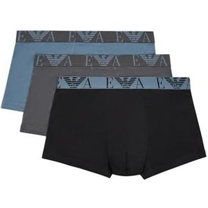 Emporio Armani Bold Monogram Trunk Boxershorts Heren (3-pack)