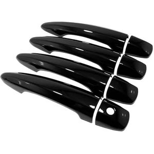 Exterieur accessoires Glanzende Zwarte Auto-exterieur Zijdeurgrepen Afdekking ABS Accessoires 8 Stuks Voor Nissan Voor Altima 2019-2024(Style 2)