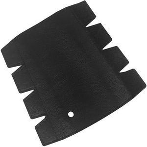 Professionele Frans hoorn Onderdelen Franse Hoorn Handvat Cover Messing Instrument Handbescherming Pad Antislip Mat Cover Onderdelen (Color : BK)