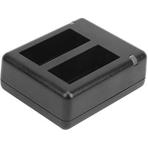 Draagbare Camera-batterijlader voor GoPro 9 - Oplaadstandaard met Dubbele Poort voor Batterijen met Dubbele Sleuf