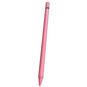 Dunne capacitieve touchscreen pen stylus voor iPhone iPad Samsung telefoon tablet (roze)