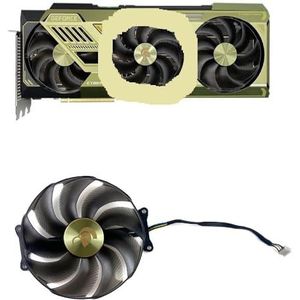 Koelventilator 100 mm 4-pins voor Manli voor GeForce RTX4080 Super Gallardo RTX4090 videokaartventilatoren(B)