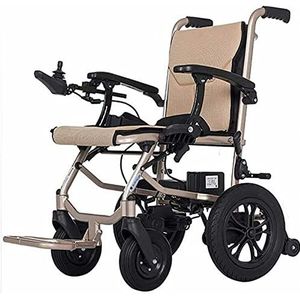 Rolstoelen - Opvouwbare Elektrische Rolstoel - Dubbele Batterij - Lichtgewicht