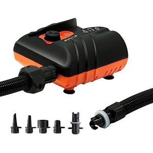 HUIOP Elektrische Luchtpomp 16PSI Hogedruk Luchtcompressor Mini Draagbare Band Inflator 110W voor Stand Up Paddle Board Opblaasbaar zwembad Boot,Luchtpomp