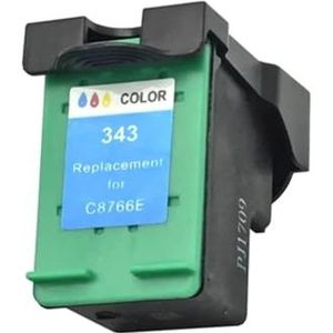 338XL 343XL Inktcartridge for 338 343 XL PSC 1510 1513 2355 Photosmart C3100 C3110 C3150 Deskjet 460c 5740 5745 6520 654(COLOR(1PC))