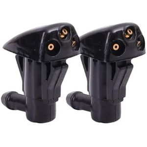 Ruitenwissersproeier Auto 2/1 Stuks Ruitenwissersproeier Voor Auto's Past Op De Meeste Modellen 3 Gaten Waterstraal(2pcs)