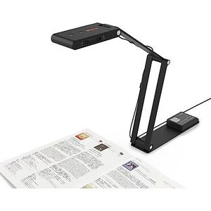 VIISAN VS13AI 4K documentencamera met AI-ruisonderdrukkingsmicrofoon, ideaal voor live demo in de klas, webconferenties, afstandsonderwijs, ruisonderdrukking voor heldere stemmen. Compatibel met Mac