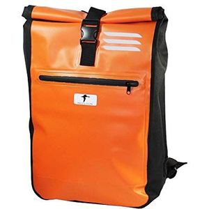 Red Loon Koerier rugzak Courier Bag koerierstas vrachtwagenzeil backpack fiets zwart of oranje