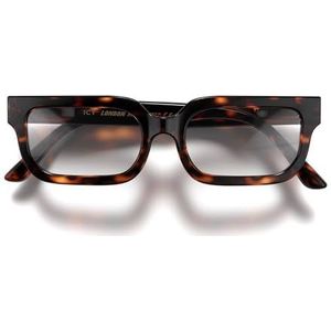 London Mole® Icy leesbril | Coole rechthoekige lezers | Heren dames unisex | Veer scharnieren