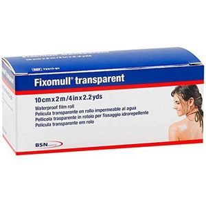 BSN Medical Fixomull Plakband, transparant, 2 m x 10 cm
