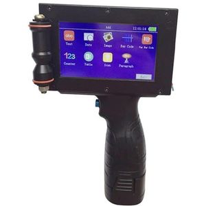 25,4 Mm Vervaldatum Logo Afbeelding Draagbare Handheld Printer Online Industriële Inkjetprinter Handjetprinter