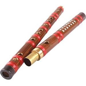 Professionele Bamboe Fluit Chinese Fluit Muziekinstrument Beginner Bamboefluit Professionele Bittere Bamboefluit (Color : B-flat)