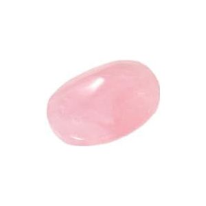 Natuurlijke Palm Stone Healing Quartz Edelsteen Reiki Balancing (Rozenkwarts 60-80gram)