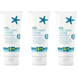 Ccs Three Packs Of Foot Care Cream 175Ml by CCS