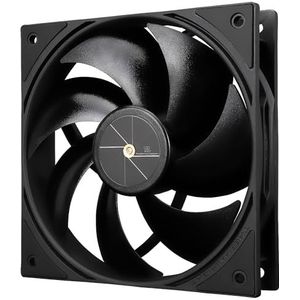 Thermalright TL-P12 CPU-ventilator, pc-behuizingsventilator, stille 4PIN PWM-computerventilator, 12 cm specificaties, stille koelventilator, 1500 omw/min snelheid, desktopCPU-ventilator (TL-P12)