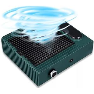 180W Nagelstofzuiger Stofzuiger Ventilator for Manicure Pedicure Professionele for Nagelsalon(Green)
