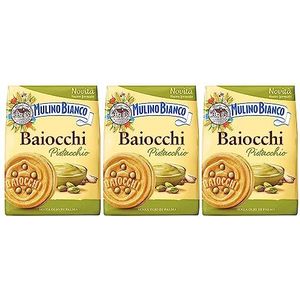MULINO BIANCO Baiocchi - koekjes met pistachevulling 240g (Pistachenoten, x3)