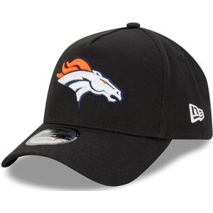 New Era Denver Broncos NFL Evergreen Zwart Verstelbare 9Forty A-Frame Pet