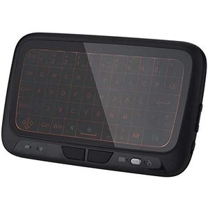 2.4G draagbaar draadloos toetsenbord met achtergrondverlichting en afstandsbediening voor pc HTPC IPTV Smart TV enz.