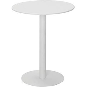 Prachtige kleine ronde tafel, matte textuur 60x73cm salontafel, eenvoudige ijzeren kleine ronde tafel, kleine familie eettafel, kantoor onderhandelingstafel, balkon vrijetijdstafel (kleur: D)