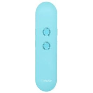 Taalvertalerapparaat, Draagbare draadloze slimme vertaler, 40 talen, tweerichtings realtime directe spraakvertaler, Bluetooth-app, meertalig(Blue)