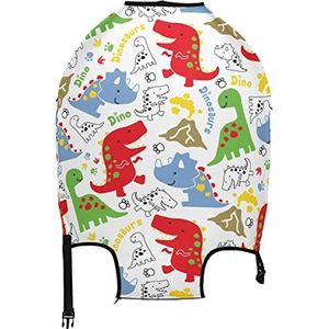 Dinosaurus Reisbagage Protector Koffer Cover S 18-20"", Multi14, S 18-20 in