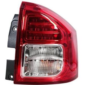 Auto achterlichten Auto Led-achterlicht Voor Jeep Voor Compass 2011-2013 Achterbumper Licht Staart Stop Remlicht Richtingaanwijzer Waarschuwing 5182543AC 5182542AC Achterlichten(rechts)