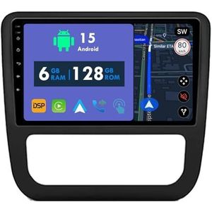 RoverOne Autoradio GPS voor Volkswagen Scirocco 3 III MK3 2008-2014 Carplay Android Auto Stereo Hoofdeenheid Bluetooth WiFi Radio Speler Sat Navigatie