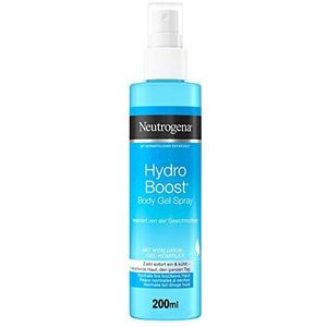 Neutrogena Hydro Boost Body Gel Spray, verfrissende en hydraterende bodylotion gel met hyaluronzuur (3 x 200 ml)