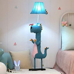 JWWS Kind LED vloerlamp, Schattige dinosaurus vloerlampen, cartoons vloerlamp bedlamp, Slaapkamer vloerlamp, Decoratieve lamp, voor kinderkamer woonkamer slaapzaal,Button switch