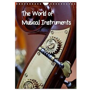 De wereld van muziekinstrumenten (wandkalender 2024 DIN A4 portret), CALVENDO 12 maanden wandkalender