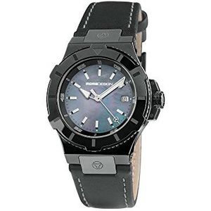 MOMO Design Casual horloge MD2104BK-12, zwart, Riem