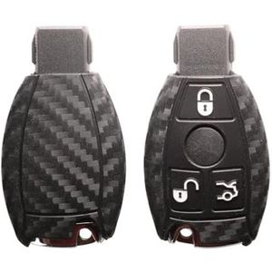 Autosleutel beschermhoes Voor CLS CLA GL R SLK Voor A B C S Klasse 3 Knoppen Siliconen Autosleutel Case Sleutel Shell