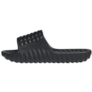 adidas Unisex Adissage 360Rec Slide Sandal, Black/White/Black, 7 US Men