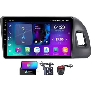 Android 13 QLED Autoradio voor Audi Q5 8R 2008-2017 - Ingebouwde DSP/Carplay/Android Auto - Camera + DVR - 9 inch 2 Din - Stuurbediening - FM AM RDS DAB Radio - BT 5.0(NF-1)